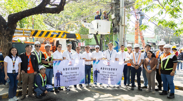 Meralco Conducts Wire Clearing Operations in Antipolo City