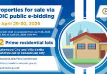 PDIC Sets April E-Bidding for Prime Real Estate Properties