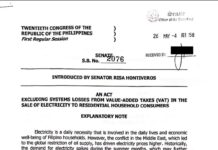Hontiveros moves to amend Tax Code, exempting systems loss from VAT amid rising utility costs