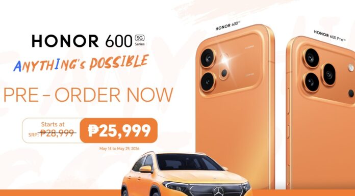 Pre-order the new HONOR 600 Series from just ₱25,999 and drive home a Mercedes-Benz!